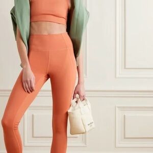 Girlfriend Collective Orange Leggings